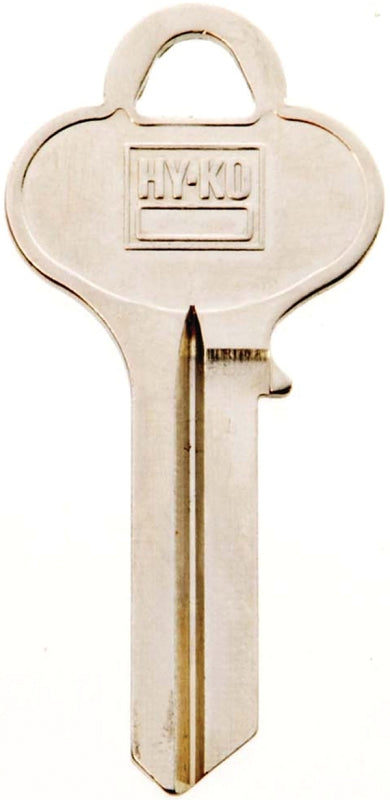 Hy-Ko 11010LO1 Key Blank, Brass, Nickel, For: Lori Cabinet, House Locks and Padlocks, Pack of 10