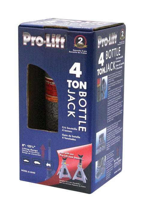 Pro Lift Hydraulic Automotive Bottle Jack 4 ton