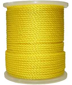 Ben-Mor 60213 Medium-Duty Rope, Twisted Rope Construction, 3/8 in