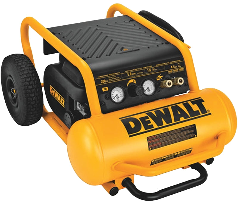 DEWALT D55146 Portable Electric Air Compressor, Tool Only, 4.5 gal