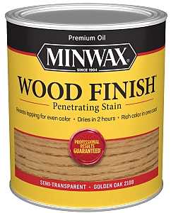 Minwax 70001444 Wood Stain, Golden Oak, Liquid, 1 qt, Can