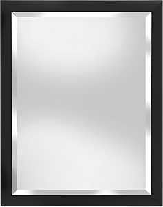 Renin 200359 Angels Pathway Framed Mirror, 28 in W, 22 in H, Rectangular, Espresso Frame, Pack of 4