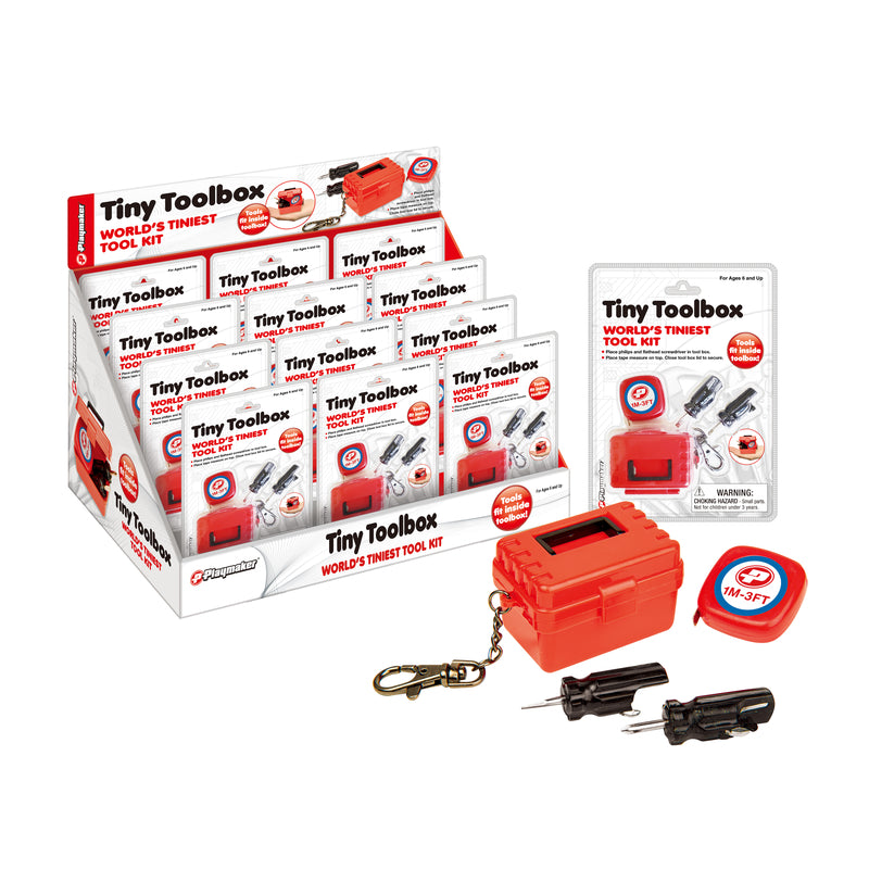 Playmaker Toys Tiny Toolbox Toy 1 pc, Pack of 12 – Shell Lumber and ...