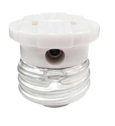 Eaton Cooper Wiring 758W-BOX Adapter, 660 W, 1-Outlet, White