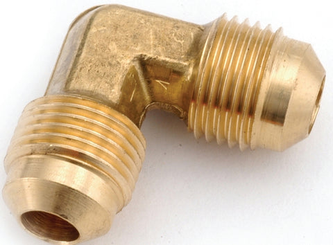 Anderson Metals 754055-08 Tube Elbow, 1/2 in, 90 deg Angle, Brass, 750 psi Pressure, Pack of 5