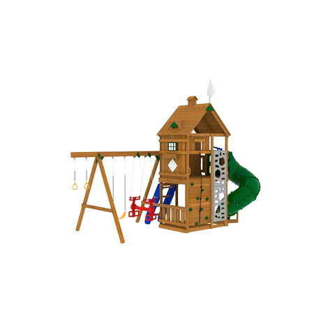 Playstar PS 7716 Build It Yourself Playset Kit, Specifications: 18 sq-ft Play Deck, 12 Activities