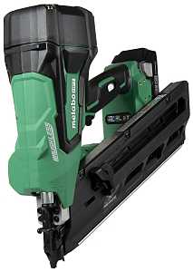 Metabo HPT NR1890DCSM Framing Nailer, Battery Included, 18 V, 3 Ah, 47 Magazine, 30 deg Collation, Paper Strip Collation