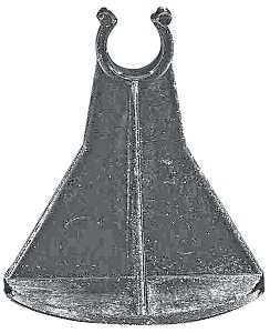 Acorn International BC214 Rod Chair, 1-3/4 in L x 2-3/4 in H x 1-3/4 in D Dimensions, Plastic