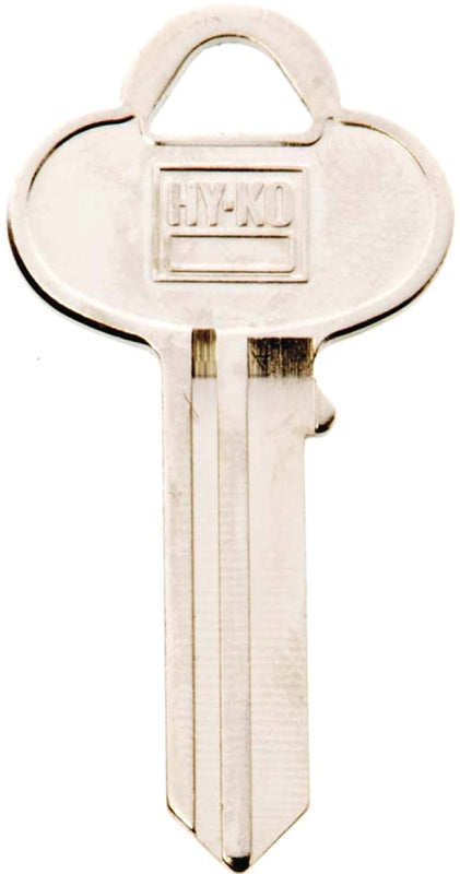 Hy-Ko 11010CO7 Key Blank, Brass, Nickel, For: Corbin Russwin Cabinet, House Locks and Padlocks, Pack of 10