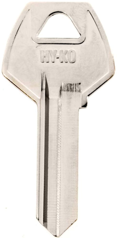 Hy-Ko 11010CO97 Key Blank, Brass, Nickel, For: Corbin Russwin Cabinet, House Locks and Padlocks, Pack of 10