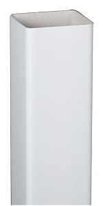 DOWNSPOUT CONTEMP SQ WHITE 2IN