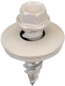 Acorn International SW-SS1234LG250 Stitch Screw, #12 Thread, High-Low Thread, Hex Drive, Piercing, Self-Tapping Point, 250/BAG