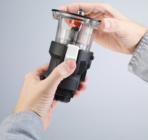 Black+Decker BDCMTR Router Attachment, Metal, Black