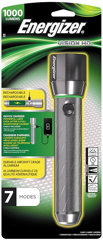 Energizer Vision HD Rechargeable LED Flashlight