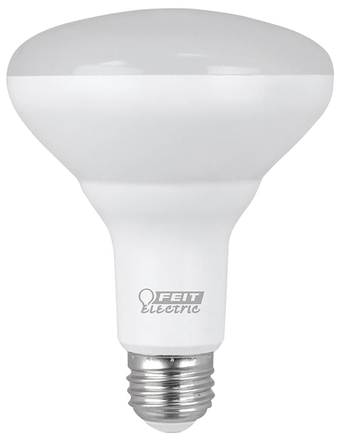 Feit Electric BR30DM/850/10KLED/6 LED Bulb, Flood/Spotlight, BR30 Lamp, 50 W Equivalent, E26 Lamp Base, Dimmable, Pack of 4