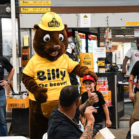 Billy The Beaver Shell Lumber Events