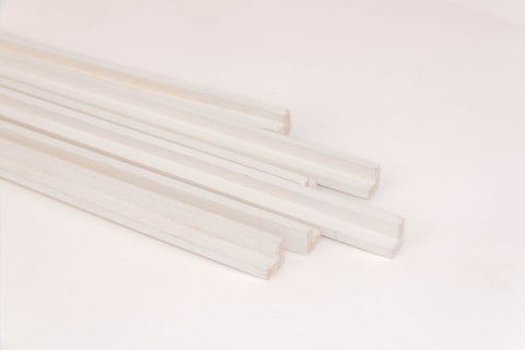 DIY Wood Panels Trim 48 In. White