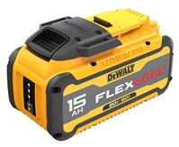 DeWALT FLEXVOLT DCB615 Cordless Battery Pack, 20/60 V Battery, 15 Ah, Includes: 3 LED Fuel Gauge Charge Indicator  6 Pack