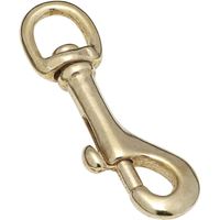 National Hardware 3171BC Series N223-180 Bolt Snap, 110 lb Working Load, Solid Bronze 