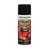 Rust-Oleum 248932 Engine Spray Paint, Black, 12 oz, Can 