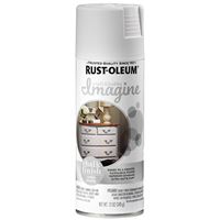 Rust-Oleum Imagine 353741 Craft Spray Paint, Chalk, Linen White, 12 oz, Can 