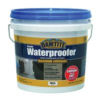 Damtite 01211 Powder Waterproofer, White, Powder, 21 lb Pail 