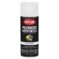Krylon K02764007 Spray Paint, Matte, White, 12 oz, Can 