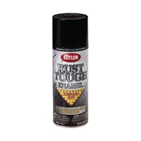 Krylon Rust Tough K09202007 Rust Preventative Spray Paint, Gloss, Black, 12 oz, Can 