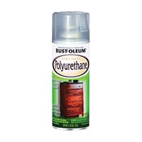 Rust-Oleum SPECIALTY 7872-830 Polyurethane Spray, Liquid, Clear, 11.25 oz, Aerosol Can 