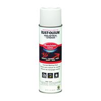 Rust-Oleum 203039 Inverted Marking Spray Paint, White, 17 oz, Can 