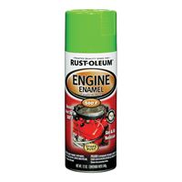 Rust-Oleum 248951 Engine Spray Paint, Grabber Green, 12 oz, Can 