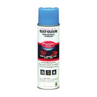 Rust-Oleum 205176 Inverted Marking Spray Paint, Fluorescent Blue, 17 oz, Can 