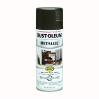 Rust-Oleum 7272830 Rust Preventative Spray Paint, Metallic, Dark Bronze, 11 oz, Can 