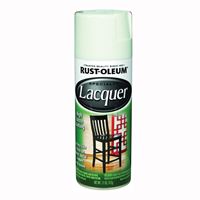 Rust-Oleum SPECIALTY 1904830 Lacquer Spray Paint, Gloss, Liquid, White, 11 oz, Aerosol Can 
