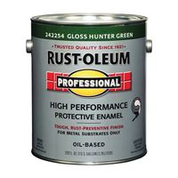 Professional 242254 Enamel Paint, Oil, Gloss, Hunter Green, 1 gal, Can, 255 to 435 sq-ft/gal Coverage Area, Pack of 2 