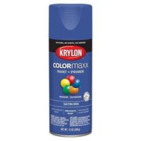 Krylon K05564007 Enamel Spray Paint, Satin, Iris, 12 oz, Can 