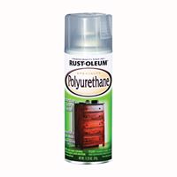 Rust-Oleum SPECIALTY 7870-830 Polyurethane, Gloss, Liquid, Clear, 11.25 oz, Aerosol Can 