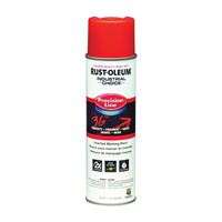 Rust-Oleum 203035 Inverted Marking Spray Paint, APWA Alert Orange, 17 oz, Can 