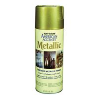 Rust-Oleum 202719 Metallic Spray Paint, Metallic, Aged Brass, 12 oz, Can 