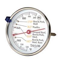 Taylor Analog Meat thermometer 120 To 212 