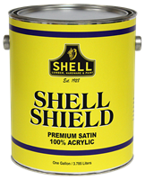 Shell Shield Paint Satin Exterior Tint Base Gallon 