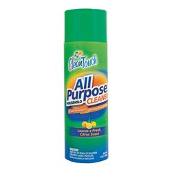 CleanTouch 9655 All-Purpose Household Cleaner, 13 oz Aerosol Can, Liquid, Citrus, Pack of 12 