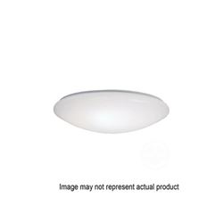 Metalux FM19WRCCR Round Flush Mount Ceiling Light, 120 V, 32.8 W, LED Lamp, 2500 Lumens Lumens, Steel Fixture 