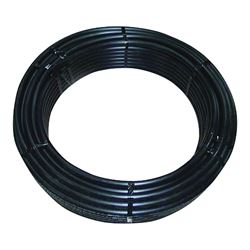 Cresline SPARTAN 100 Series 20020 Pipe Tubing, 3/4 in, Plastic, Black, 100 ft L 