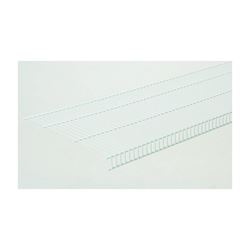 ClosetMaid 37318 Wire Shelf, 16 in L, 144 in W, Steel, White, Pack of 6 