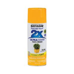 Rust-Oleum Painters Touch 2X Ultra Cover 334054 Spray Paint, Gloss, Golden Sunset, 12 oz, Aerosol Can 