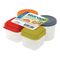 Easy Pack 8040 Storage Container, Plastic, Pack of 6 