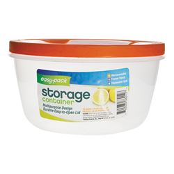Easy Pack 8012 Storage Container, 65 oz Capacity, Plastic, Pack of 6 