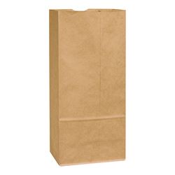 Duro Bag 80078 BBL Sack, 12 x 7 x 17 in, 66 lb, Kraft Paper, Brown 