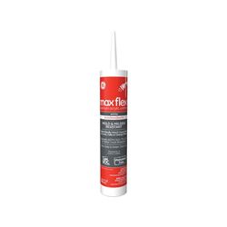 GE Siliconized Advanced Acrylic 2864197 Kitchen & Bath Sealant, White, 1 to 14 days Curing, 10 fl-oz Cartridge, Pack of 12 